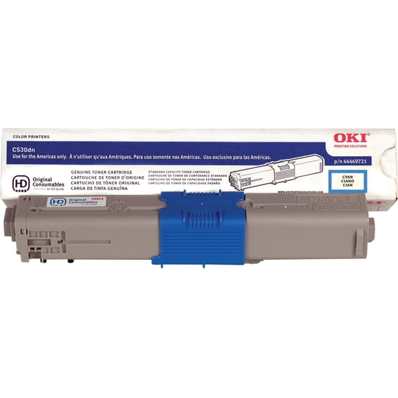 Oki, OKI44469721, 44469719/20/21/9802 Toner Cartridges, 1 Each