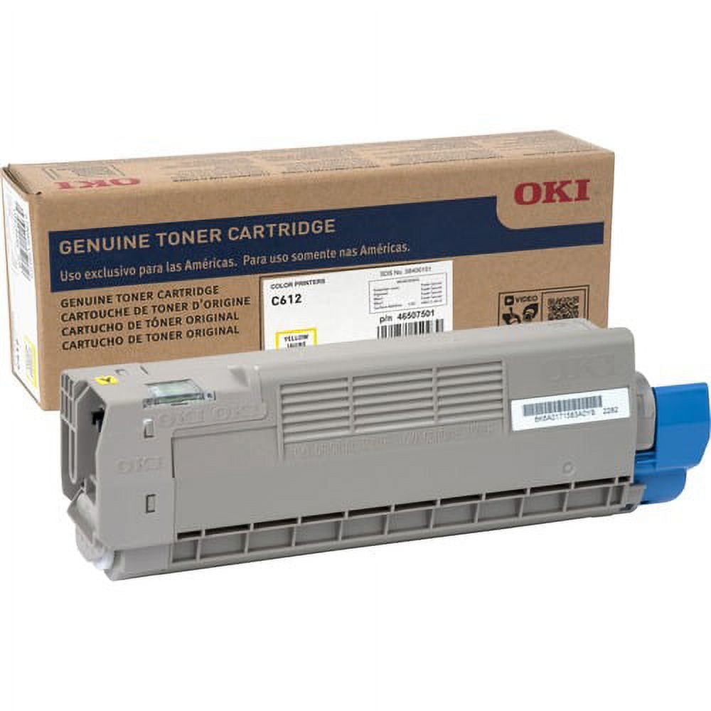 Oki Original LED Toner Cartridge - Yellow - 1 Each - 6000 Pages Oki Original LED Toner Cartridge - Yellow - 1 Each - 6000 Pages