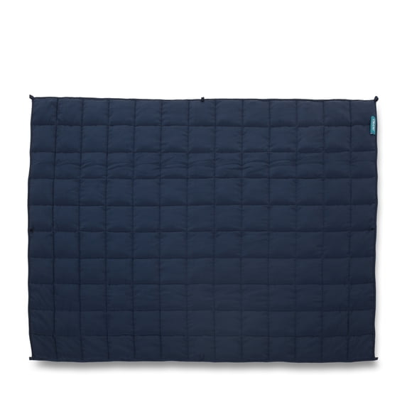 OkiOki 20 lbs Weighted Blanket, Navy Blue