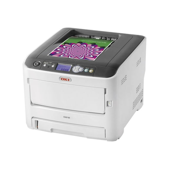 Oki C612n LED Printer - Color - 1200 x 600 dpi Print - Plain Paper Print - Desktop 62447701