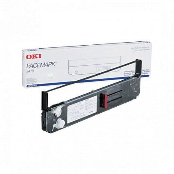 Okidata OEM 52105801 Black Printer Ribbon Cartridge