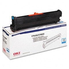 Okidata Oki 42918103 Image Drum Cyan OKI C9600 C9650 C9800 42k Pages C9600hncolorsignage C9650hncolorsignage C9600n C9650n C9600hn C9800hn
