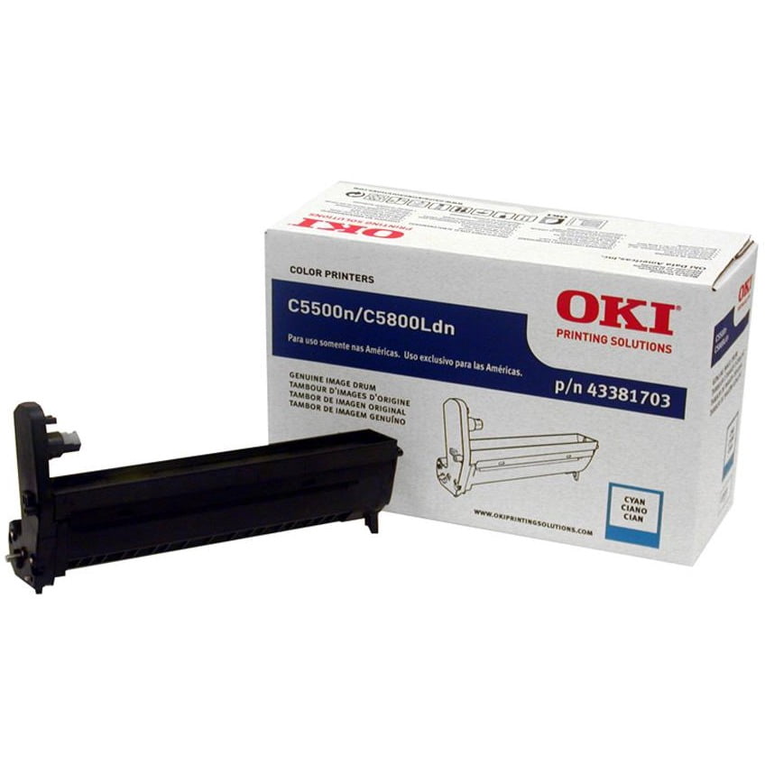 Okidata c5500n cyan image drum