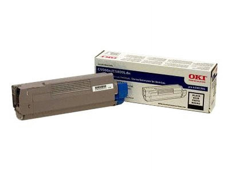 Okidata 45807115 ES5112 Black Toner Cartridge - Genuine Replacement