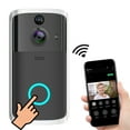 Okimo Smart WiFi Video Doorbell WireFree Doorbell with HD Video Two