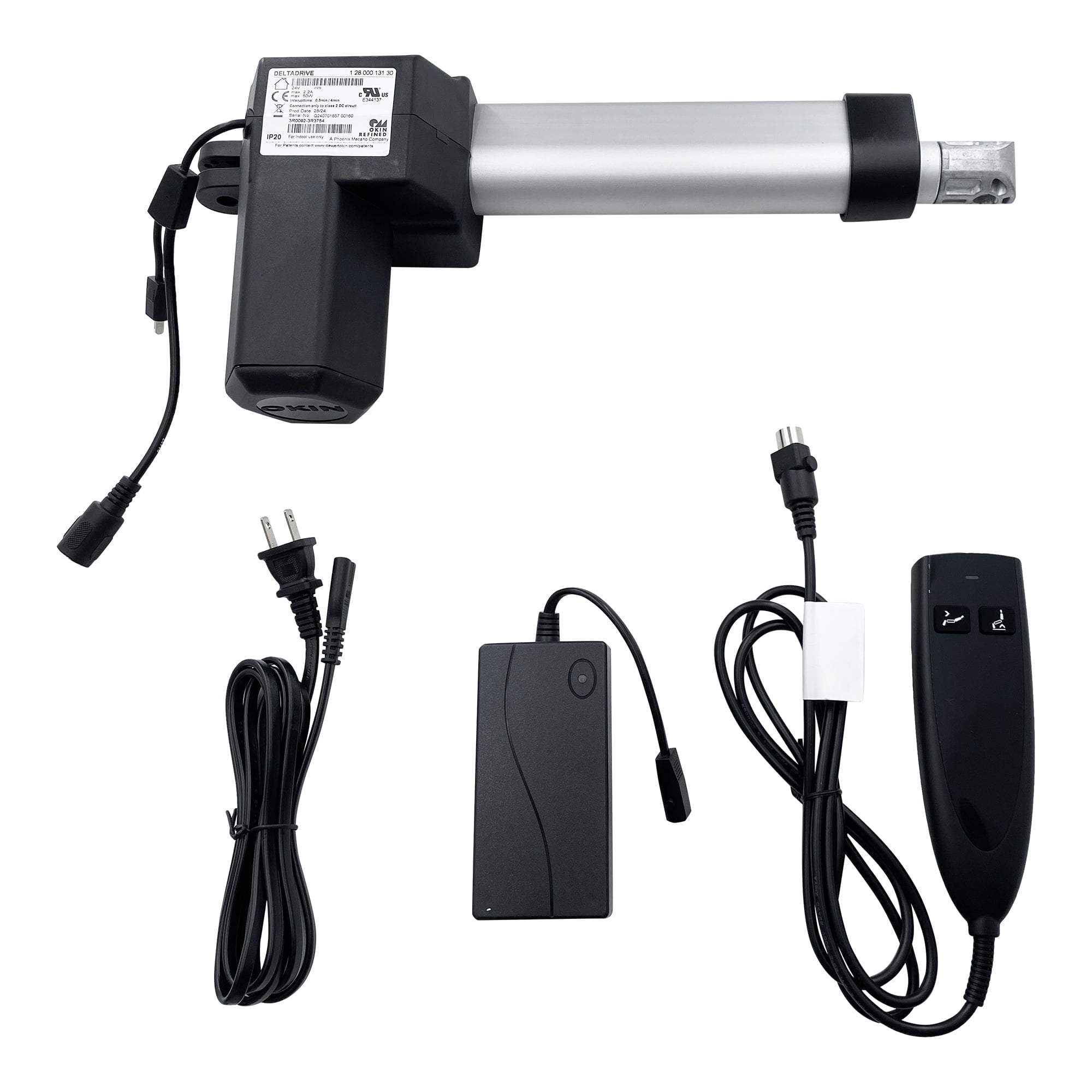 Okin Deltadrive Actuator Motor Kit 1.28.000.131.30 for Lift Chair Power Recliner