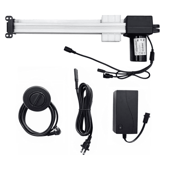 Okin Motor Model JLDQ.11.156.333K Kit Replacing JLDQ.11.156.333D Actuator Replacement with Wall Charger for Power Recliner