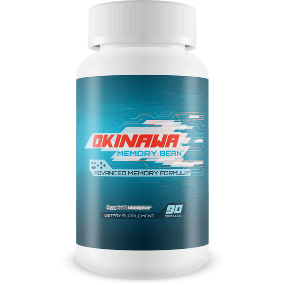 Okinawa Memory Bean - Our Best Memory and Focus Supplements -Advanced Memory Supplements for Seniors & Adults - Mind Enhancement Supplement - Support Memory with This Miraculous Bean Shaped Pill