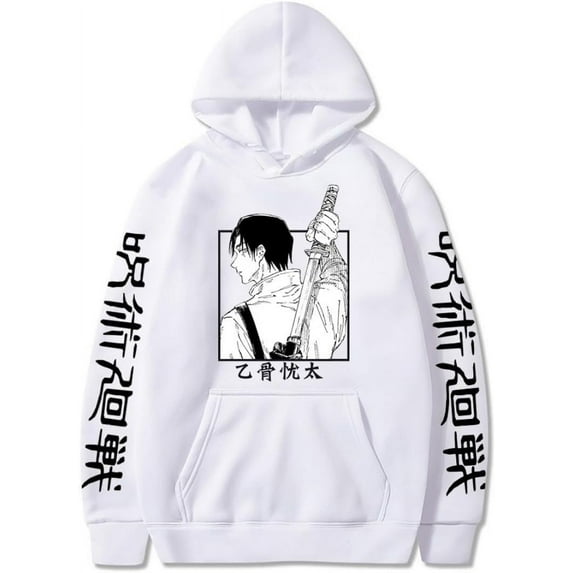 Okkotsu Yuta Printed Sweatshirt Unisex Hoodie Sweater Men's Women's Long Sleeve Pullover