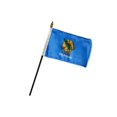 thumbnail image 1 of Oklahoma 4x6in Stick Flag, 1 of 1