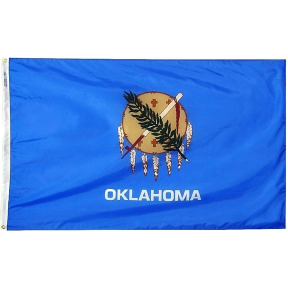 Oklahoma - 6'X10' Nylon Flag