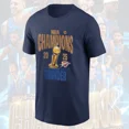 thumbnail image 1 of Oklahoma Basketball 2025 Finals Champions Winner Gift for Fans T-shirt,Navy Color,Size 2XL, 1 of 5