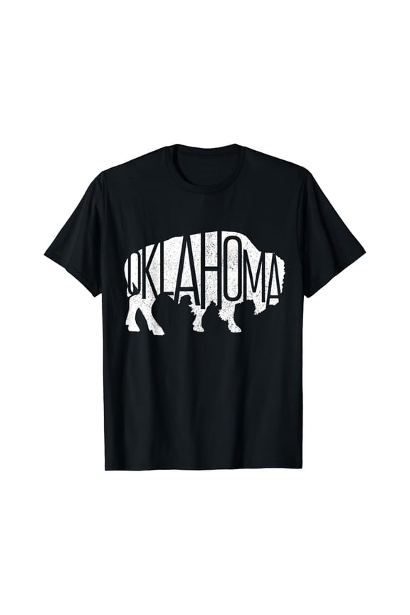Oklahoma Bison American Buffalo Souvenir T Shirt