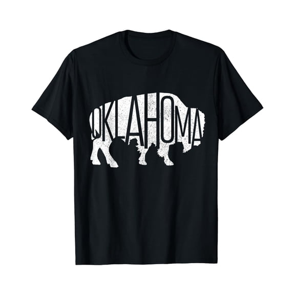 Oklahoma Bison American Buffalo Souvenir T Shirt