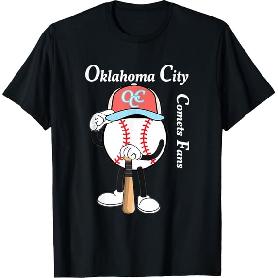 Oklahoma City Comets Inspired Minor League Sport T-Shirt