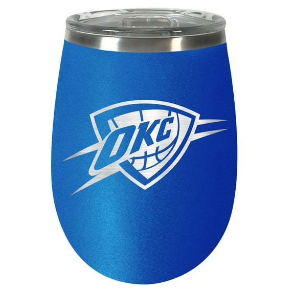 Oklahoma City Thunder 12oz. Team Colored Wine Tumbler