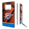 thumbnail image 1 of Oklahoma City Thunder Basketball Credit Card USB Drive & Bottle Opener, 1 of 1