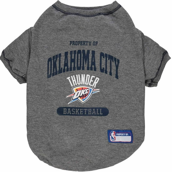 Oklahoma City Thunder Dog Shirt Small