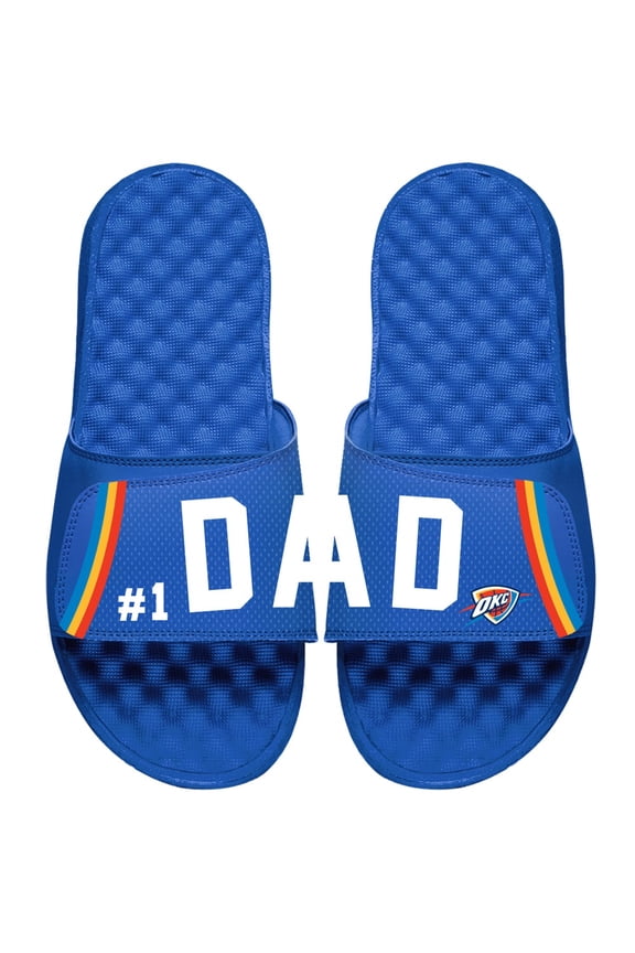 Oklahoma City Thunder ISlide Dad Slide Sandals - Royal