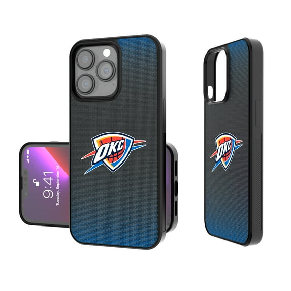 Oklahoma City Thunder Linen Logo iPhone Bump Case