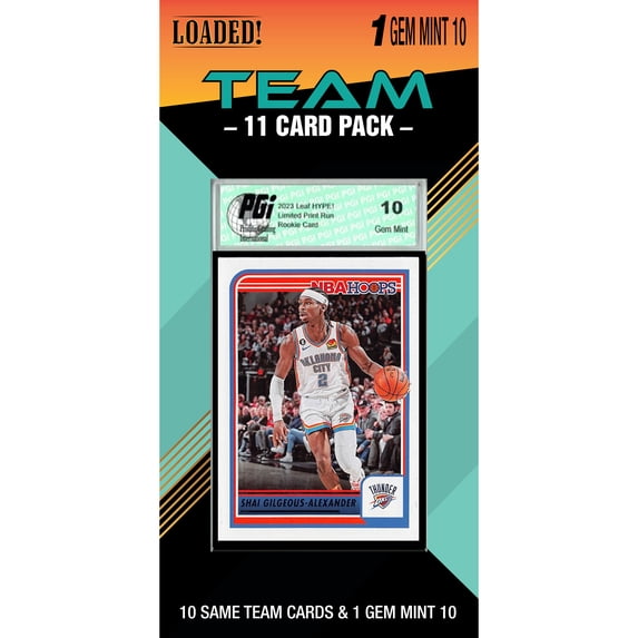 Oklahoma City Thunder Trading Card Pack