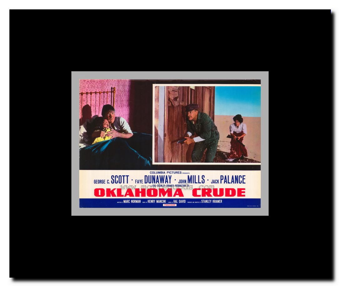 Oklahoma Crude Framed Movie Poster