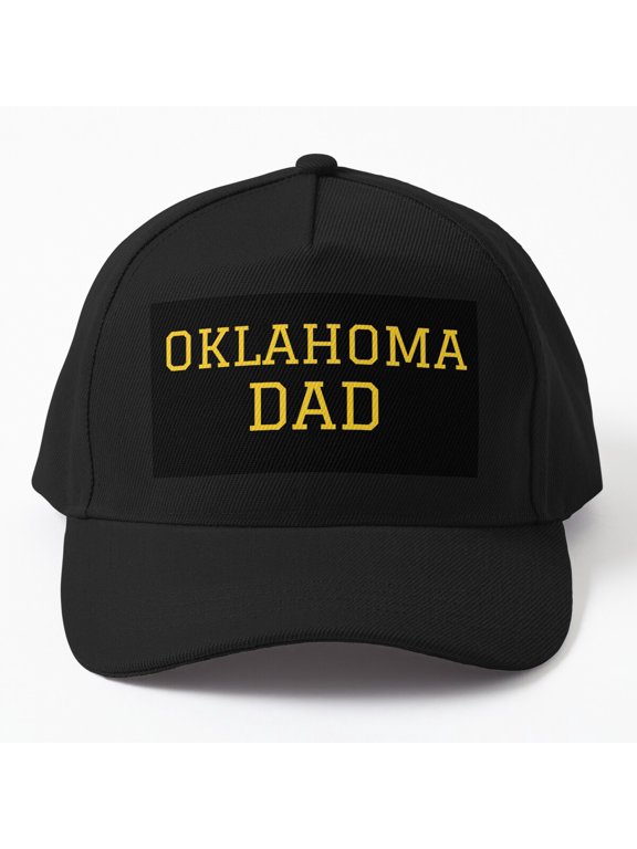 Oklahoma Dad Baseball Cap, Father State Family Statement Design, Classic Hat