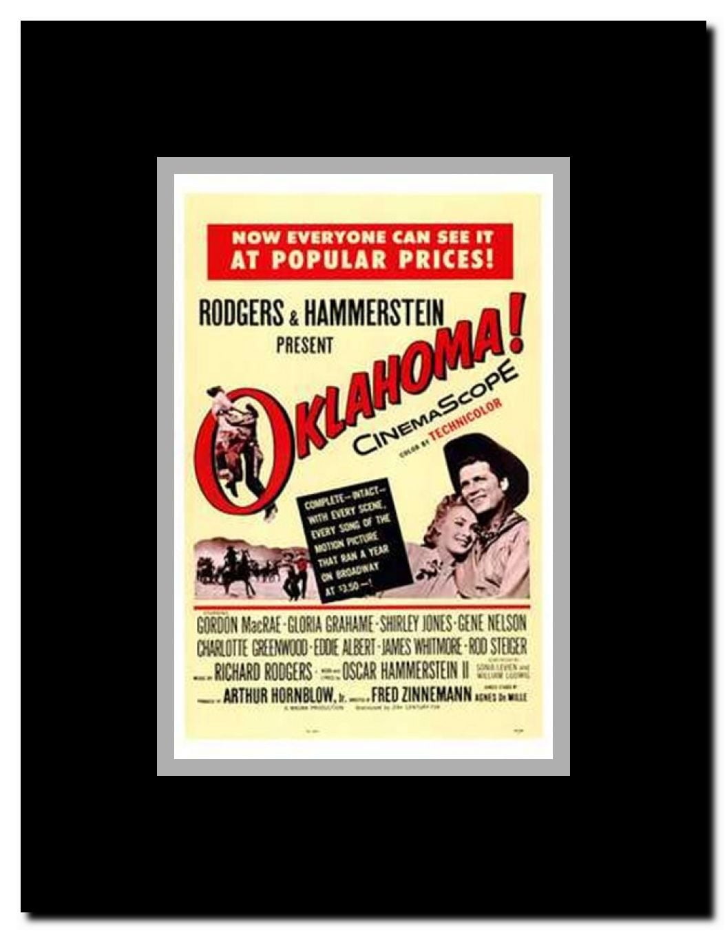 Oklahoma Framed Movie Poster