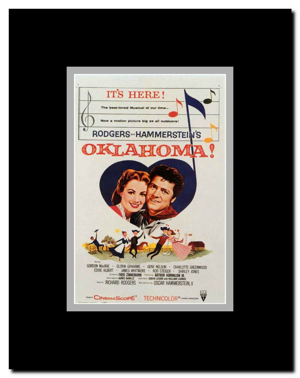 Oklahoma! Framed Movie Poster