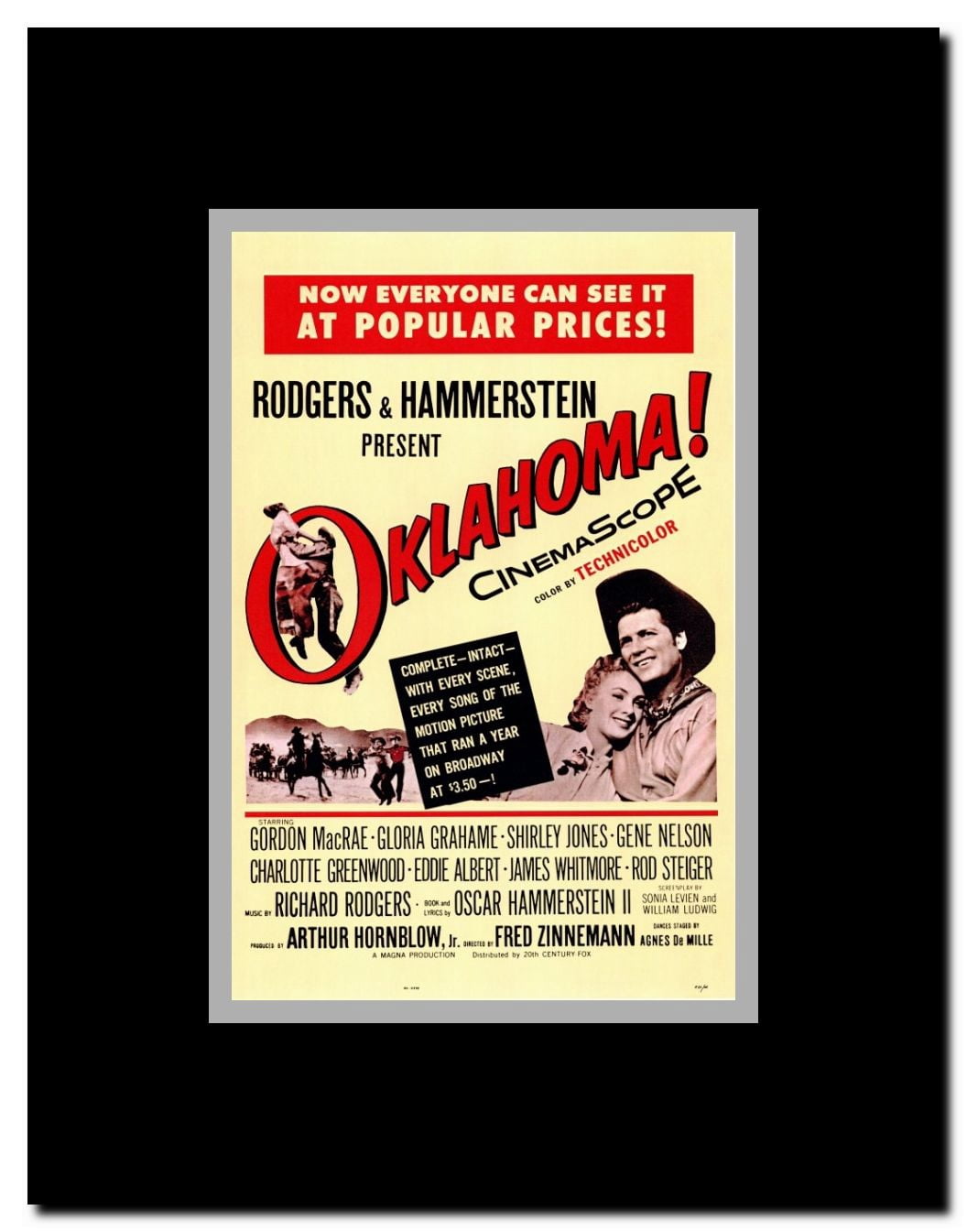 Oklahoma! Framed Movie Poster