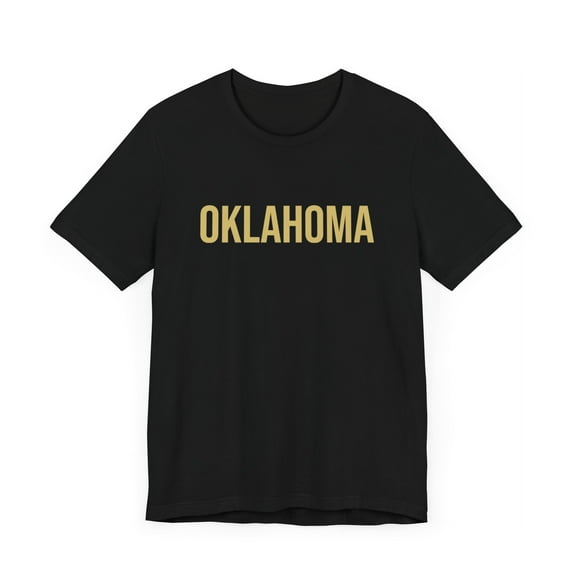 Oklahoma Gold Shirt: Rep Your State in Style!