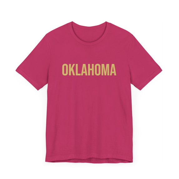 Oklahoma Gold Shirt: Rep Your State in Style!