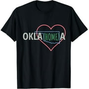 Oklahoma Home Heart Tee Shirt - Cute OklaHOMEa T-shirt OKC
