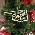 thumbnail image 1 of Torched Home Sweet Home Ornaments Christmas Tree Hanging Cork Oklahoma, 1 of 2