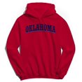 thumbnail image 1 of Oklahoma Humor Graphic Red Men's Crewneck Sweatshirt Hoodie, 1 of 1