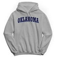 thumbnail image 1 of Oklahoma Humor Graphic Sport Grey Men's Crewneck Sweatshirt Hoodie, 1 of 1