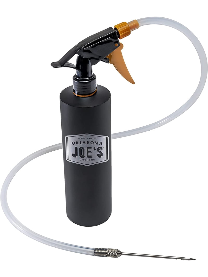 mellojoy 贅沢スフレ タロイモ　shiro お取置き2/1まで Oklahoma Joe's, 2-in-1 Spray Bottle Injector, 12 oz, Stainless