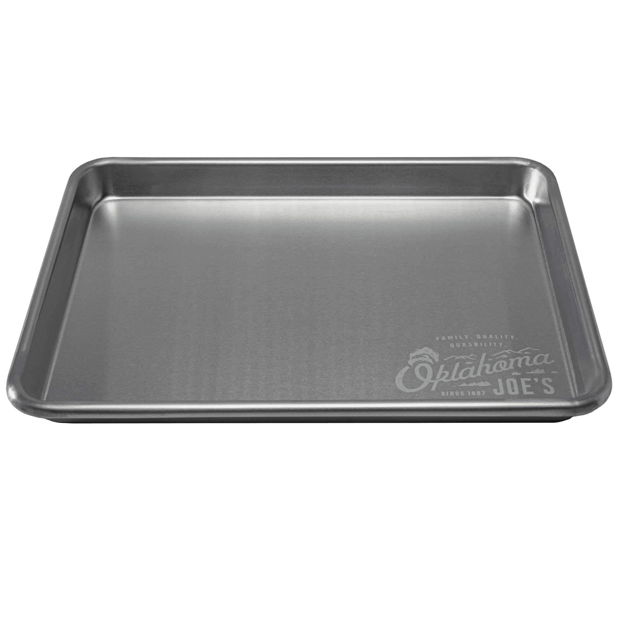 Oklahoma Joe's 13" x 9" Gray Aluminum BBQ Serving Tray