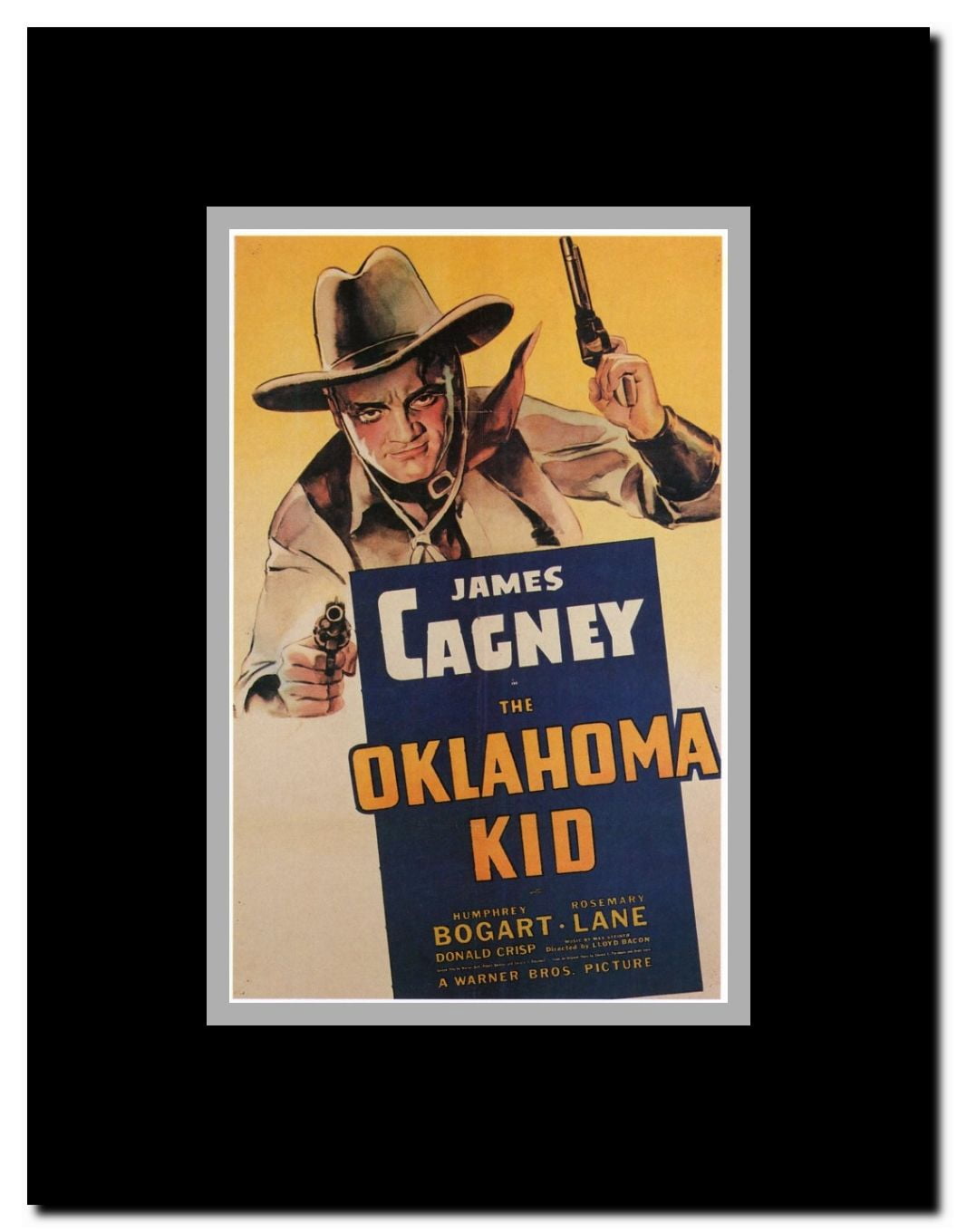 Oklahoma Kid Framed Movie Poster