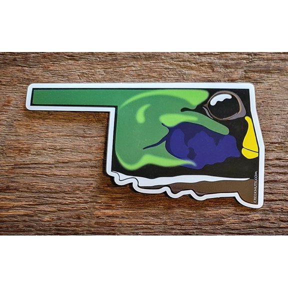Oklahoma Mallard Duck Skin Sticker Decal