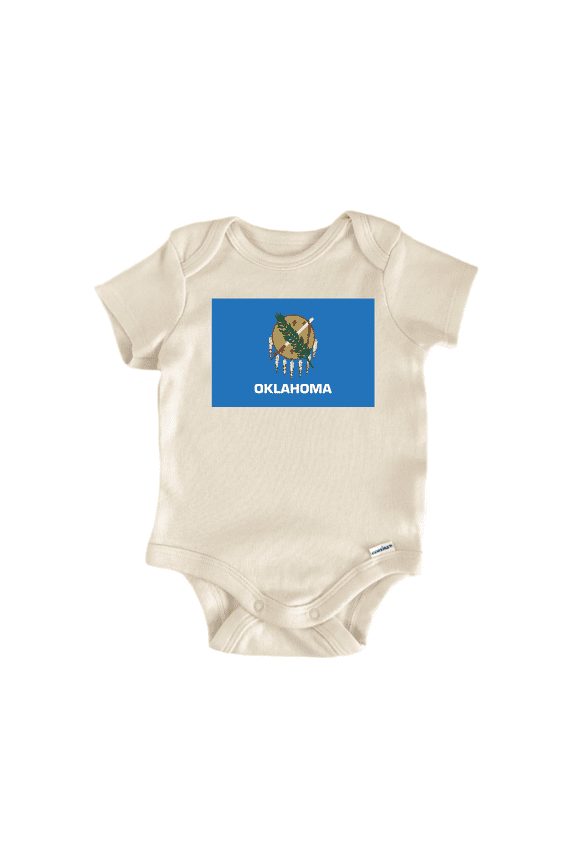 Oklahoma Newborn Baby Bodysuit