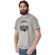 Oklahoma OK Student Campus Pride Men's Graphic T Shirt Tees Brisco Brands S