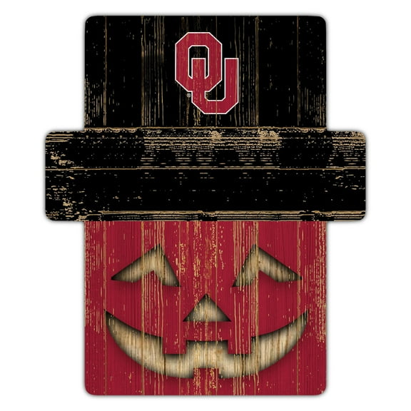 Oklahoma Sooners 12" x 12" Jack-O-Lantern Display