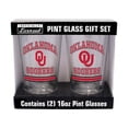 thumbnail image 1 of Oklahoma Sooners 16oz. Pint Glass Two Pack, 1 of 1