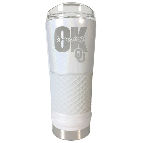Oklahoma Sooners 24oz. Draft Opal Tumbler