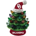 thumbnail image 1 of Oklahoma Sooners 8" Light Up Ceramic LED Christmas Tree, 1 of 1