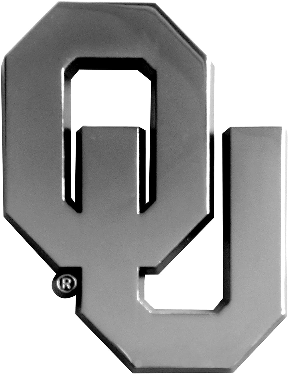 Oklahoma Sooners Auto Emblem Premium Metal Chrome - Walmart.com