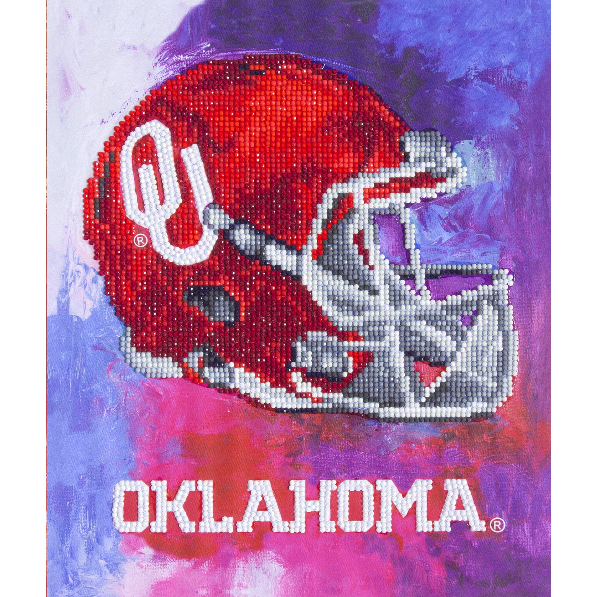 Oklahoma Sooners Acrylic Block Art