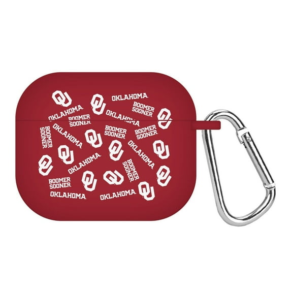 Oklahoma Sooners HD Case Cover Compatible with Apple AirPods Gen 3 (Random) by Affinity Bands