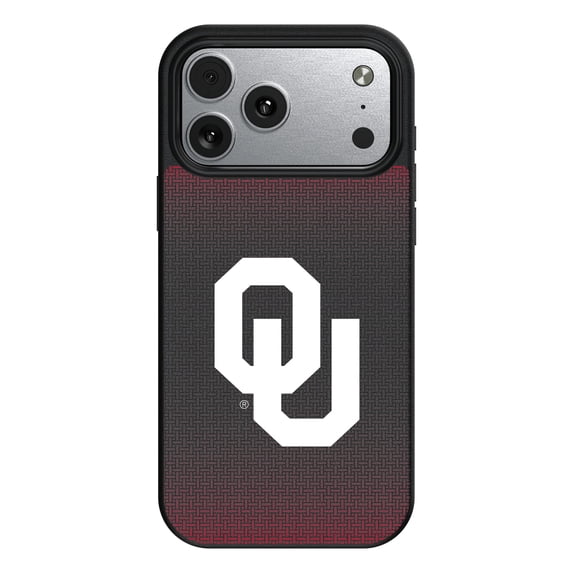 Oklahoma Sooners Linen Logo iPhone Magnetic Bump Case